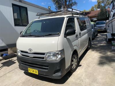 2012 TOYOTA HIACE 200 SER VAN 4 DOORS 3 SEATS KDH201R MY12 VAN LWB 4DR for sale in South Wentworthville